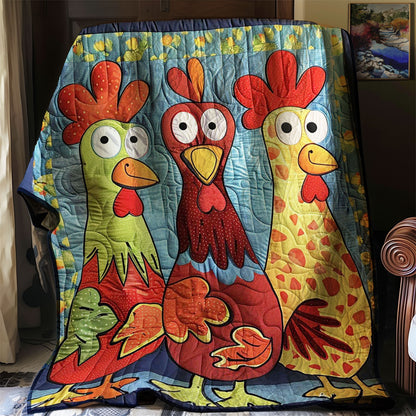 Funny Chicken WJ1908006CL Quilt