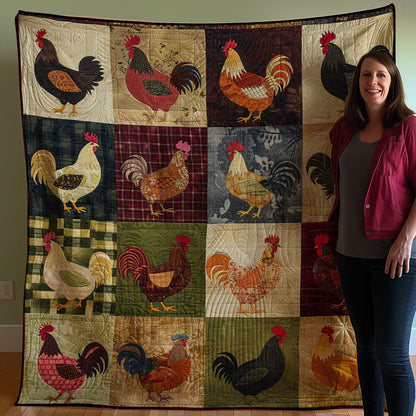 Chicken WJ2007007CL Quilt