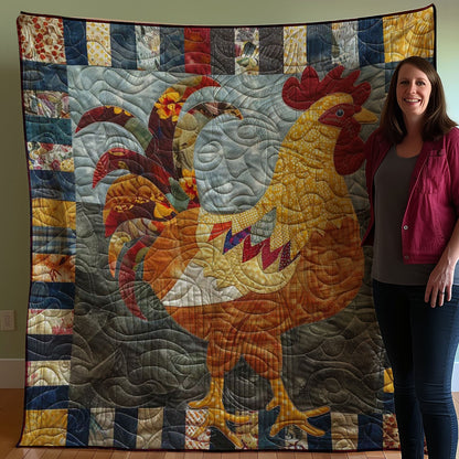 Chicken WJ2407011CL Quilt