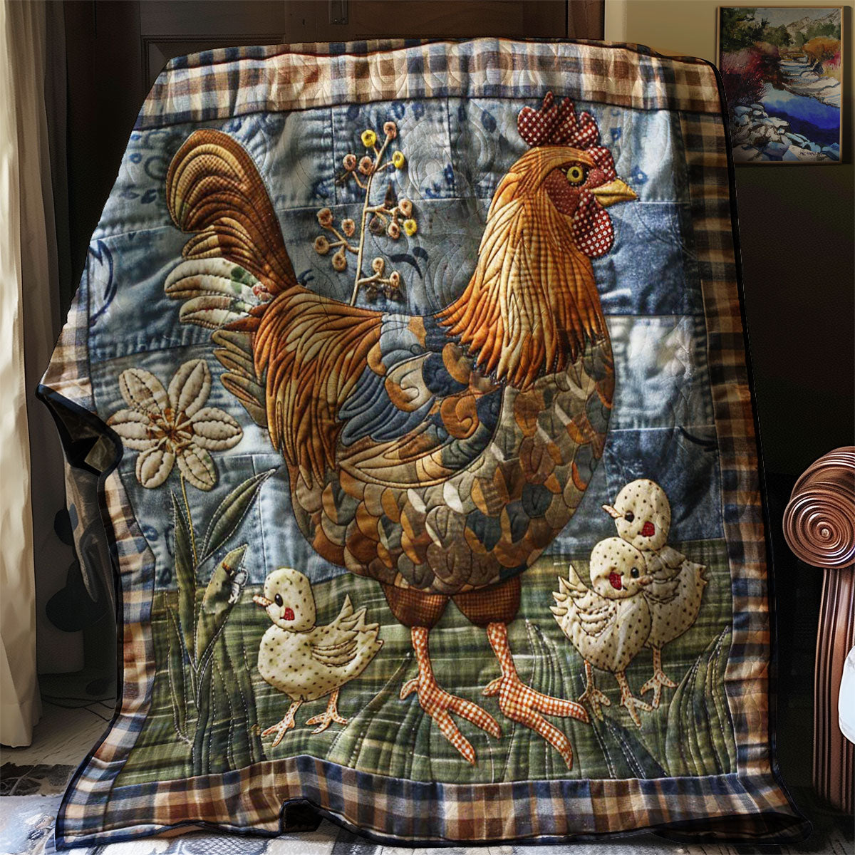 Chicken WJ2408004CL Quilt