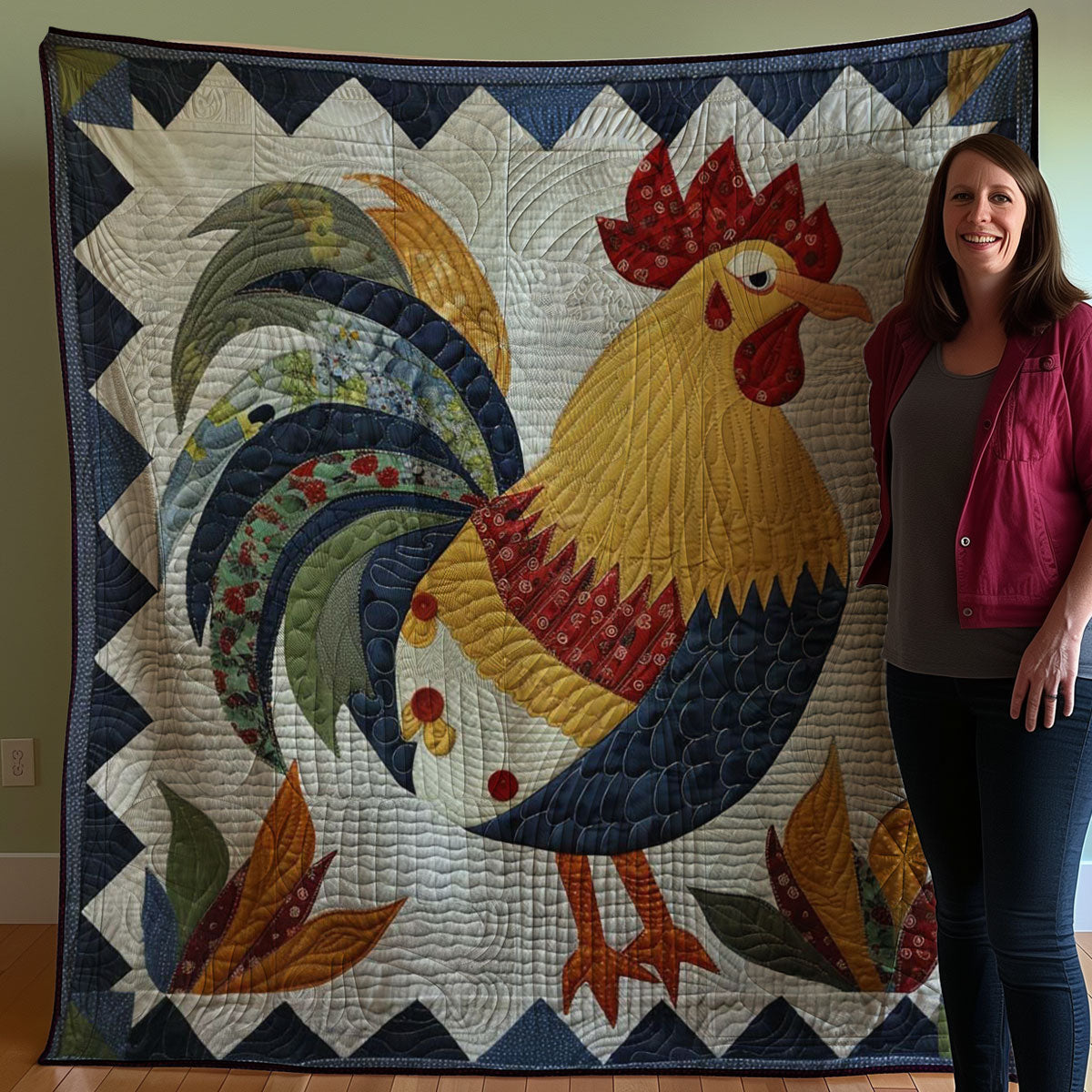 Chicken WJ2907013CL Quilt