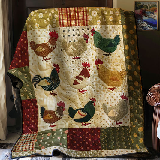 Chicken WJ3007017CL Quilt