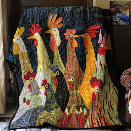 Chicken WJ3007018CL Quilt