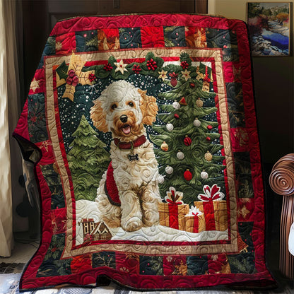Christmas Dog WJ2708009CL Quilt