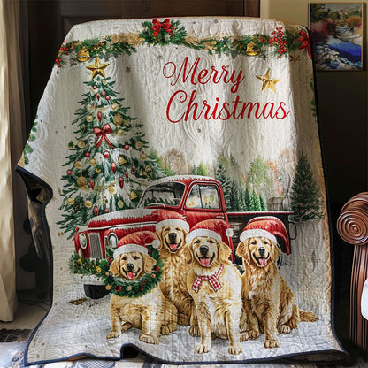 Christmas Dog WJ3107011CL Quilt