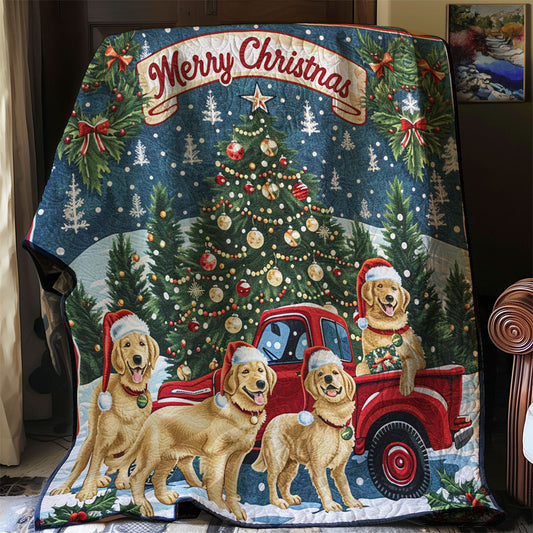 Christmas Dog WJ3107013CL Quilt