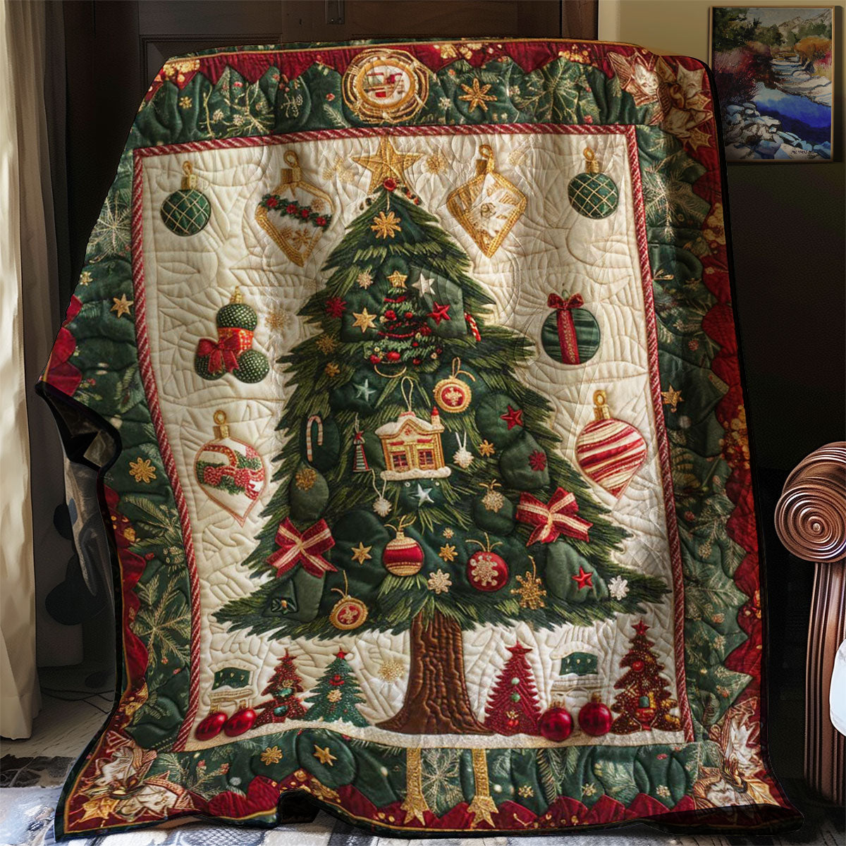 Christmas Tree WJ0609003CL Quilt