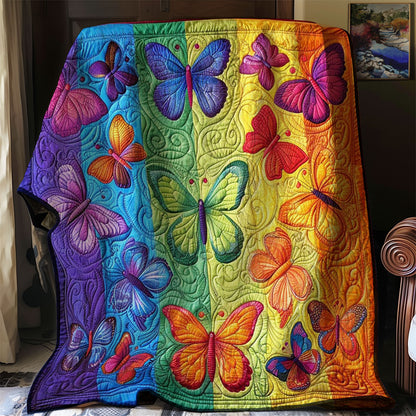 Colorful Butterflies WJ2308004CL Quilt