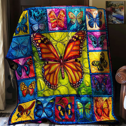 Colorful Butterflies WJ2708010CL Quilt