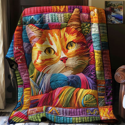 Colorful Cat WJ0509007CL Quilt