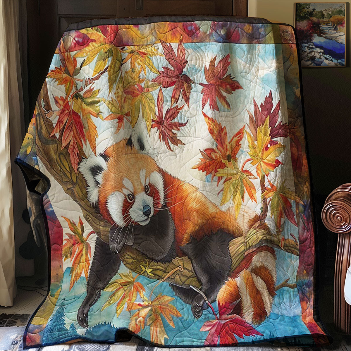 Cute Red Panda WJ0609006CL Quilt