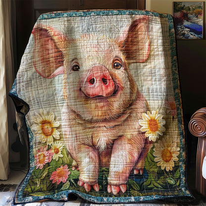 Dapper Piglet WJ2708013CL Quilt