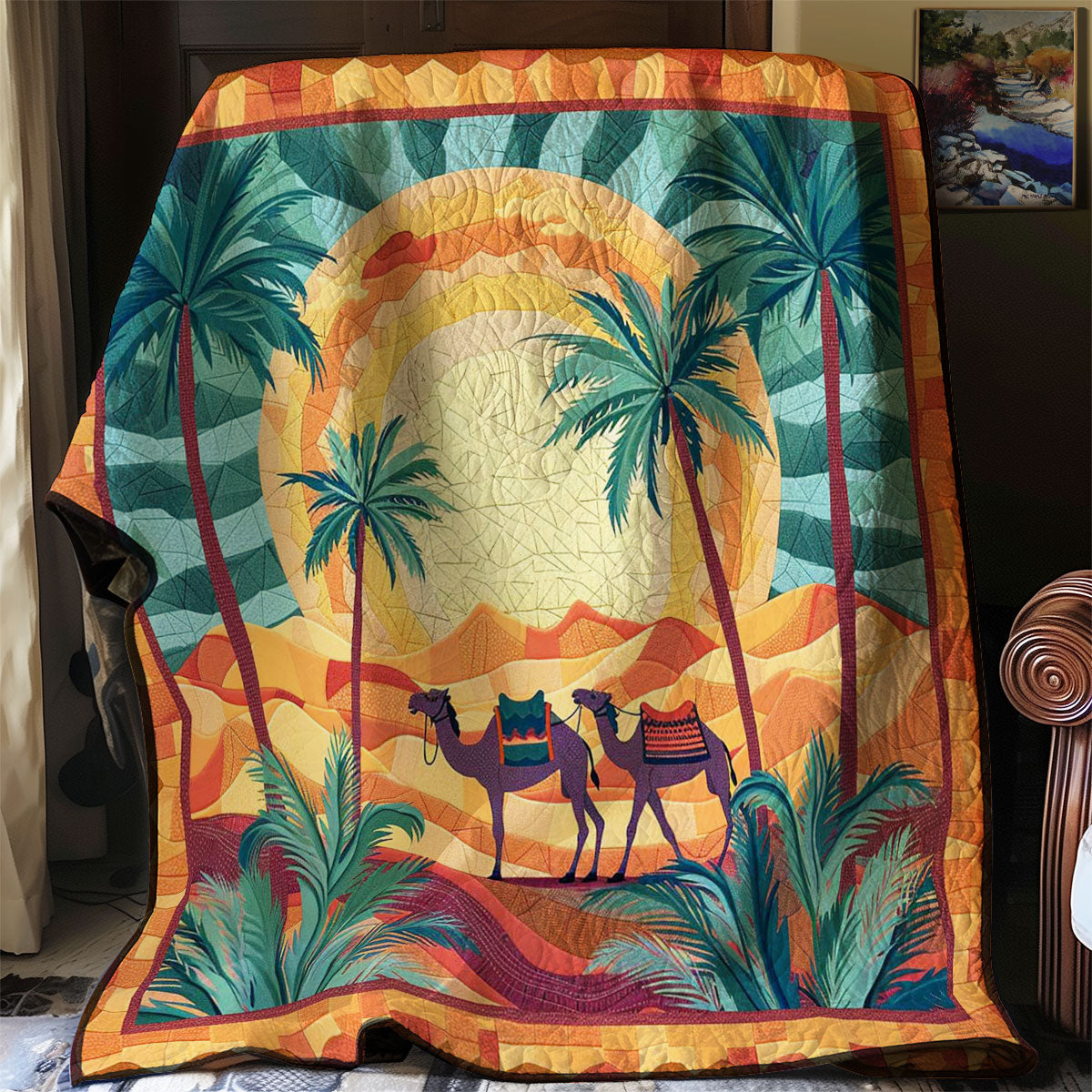 Desert Camel WJ0909011CL Quilt