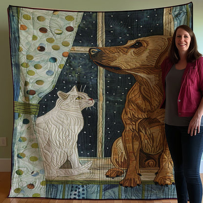 Dog And Cat WJ2907019CL Quilt