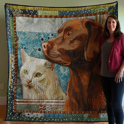 Dog And Cat WJ2907020CL Quilt