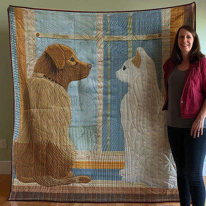 Dog And Cat WJ2907022CL Quilt