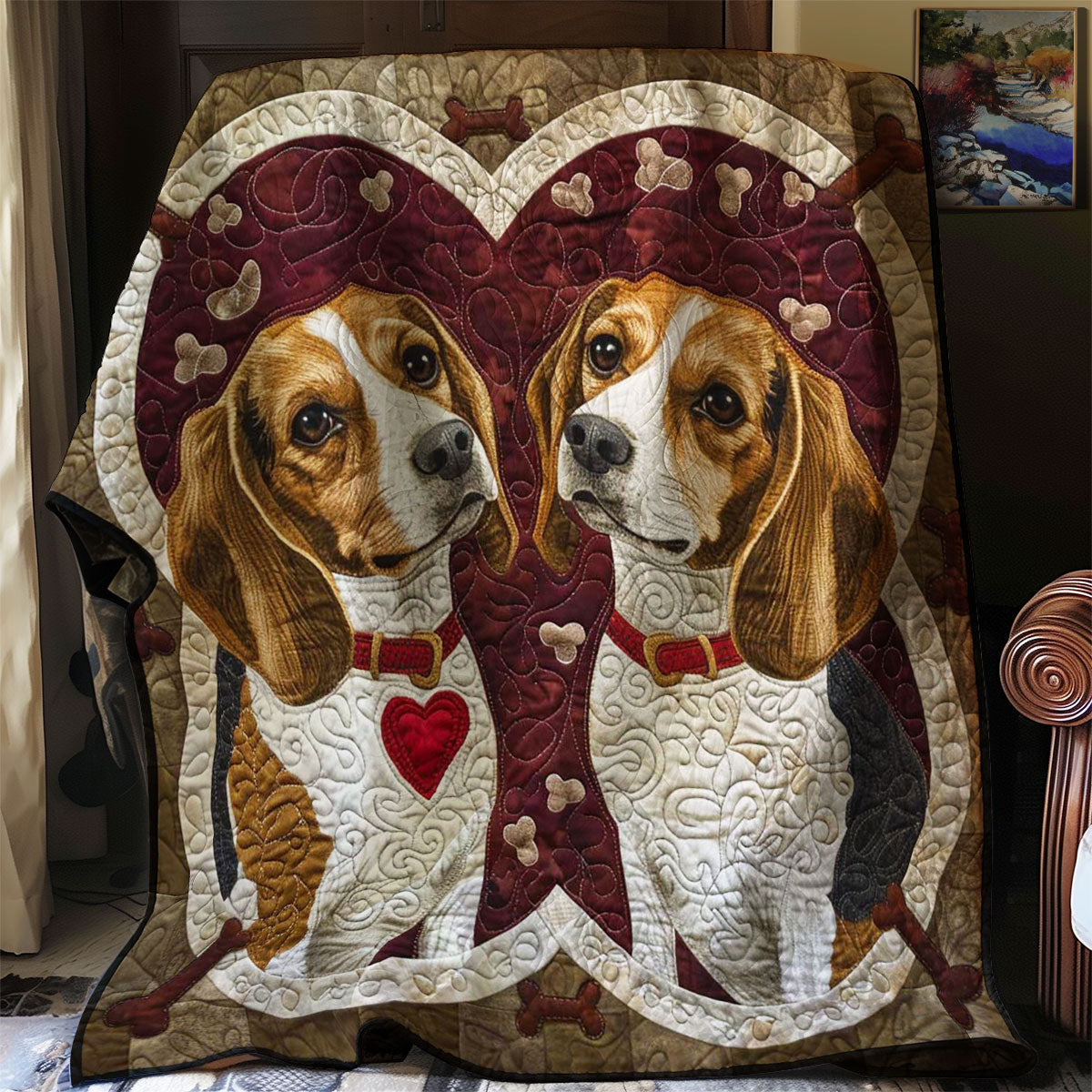 Dogs WJ1508011CL Quilt