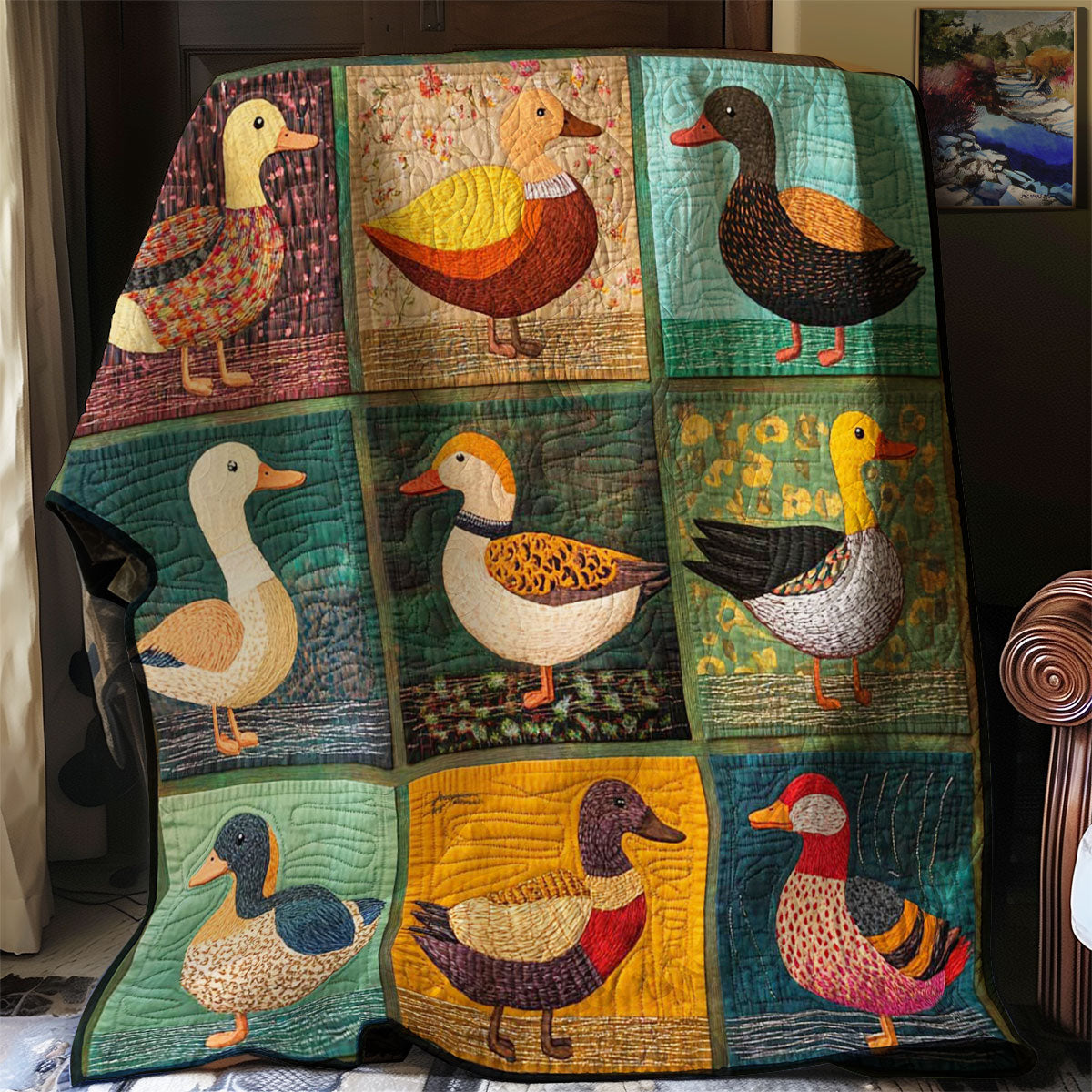 Duck WJ1308011CL Quilt
