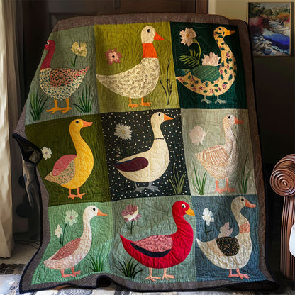 Ducks WJ0808036CL Quilt