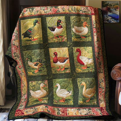 Ducks WJ0908002CL Quilt