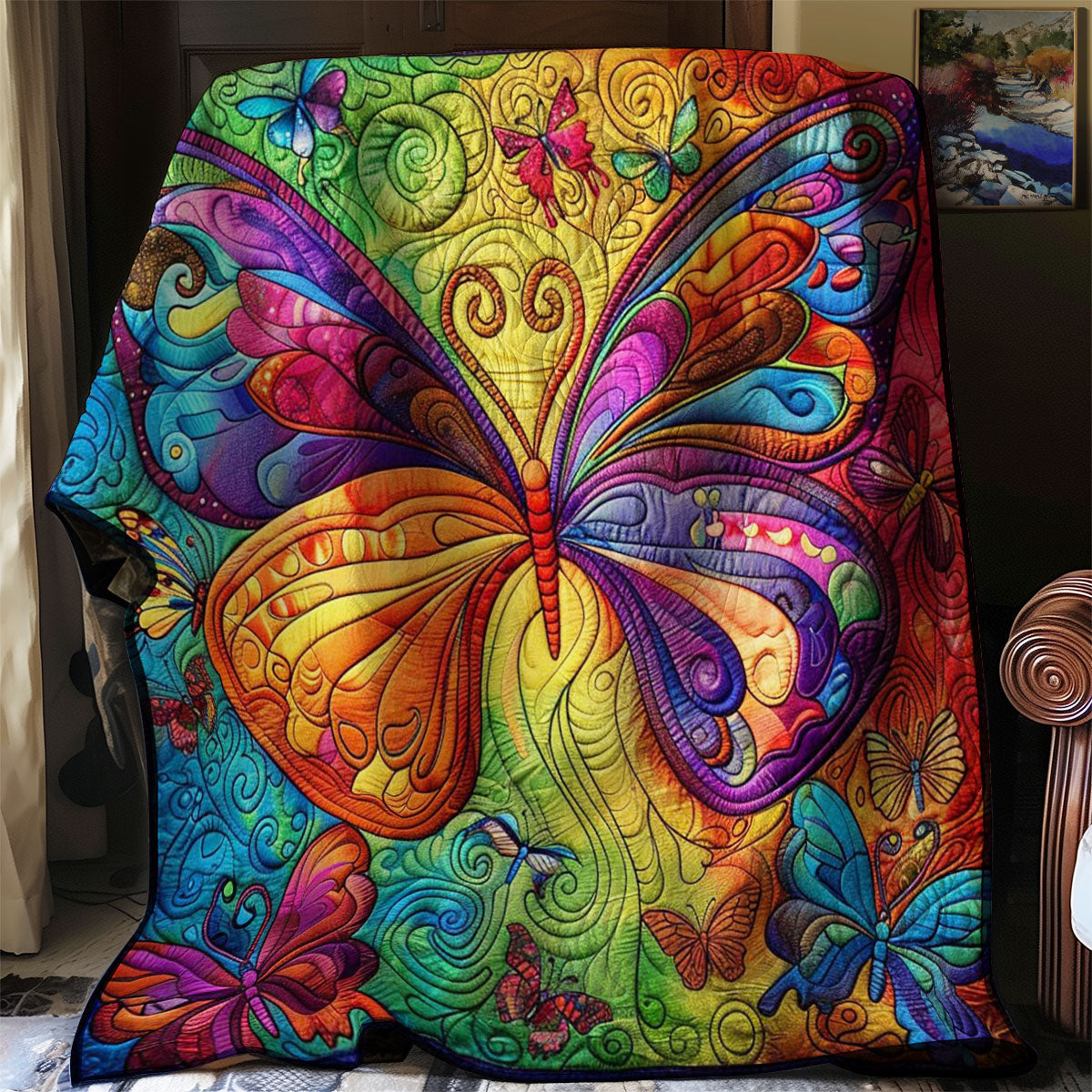 Enchanted Butterfly WJ2208009CL Quilt