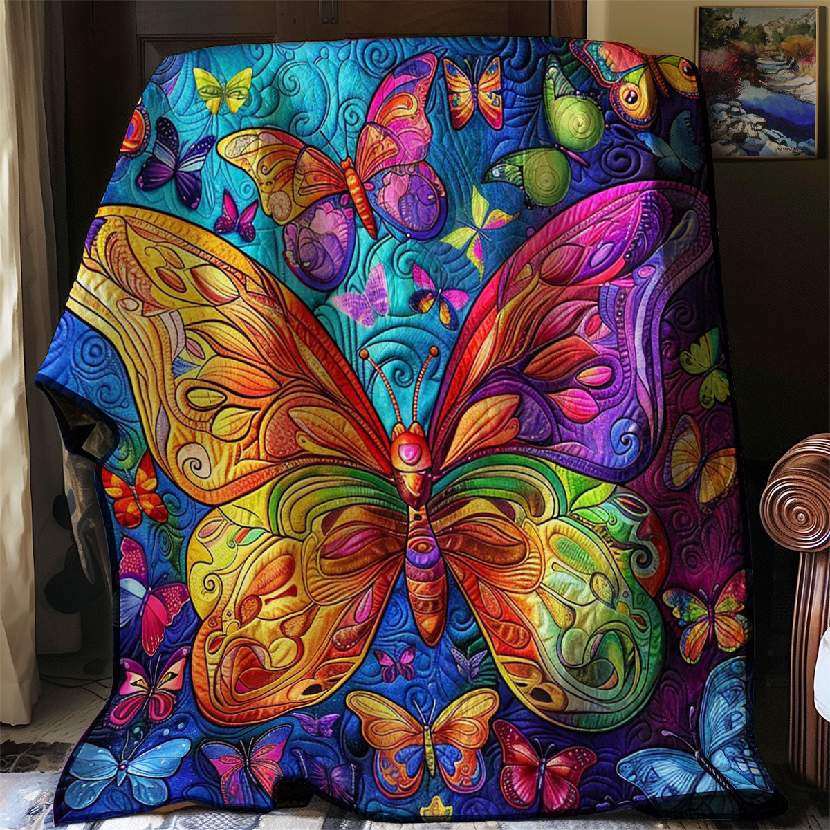 Enchanted Butterfly WJ2208010CL Quilt