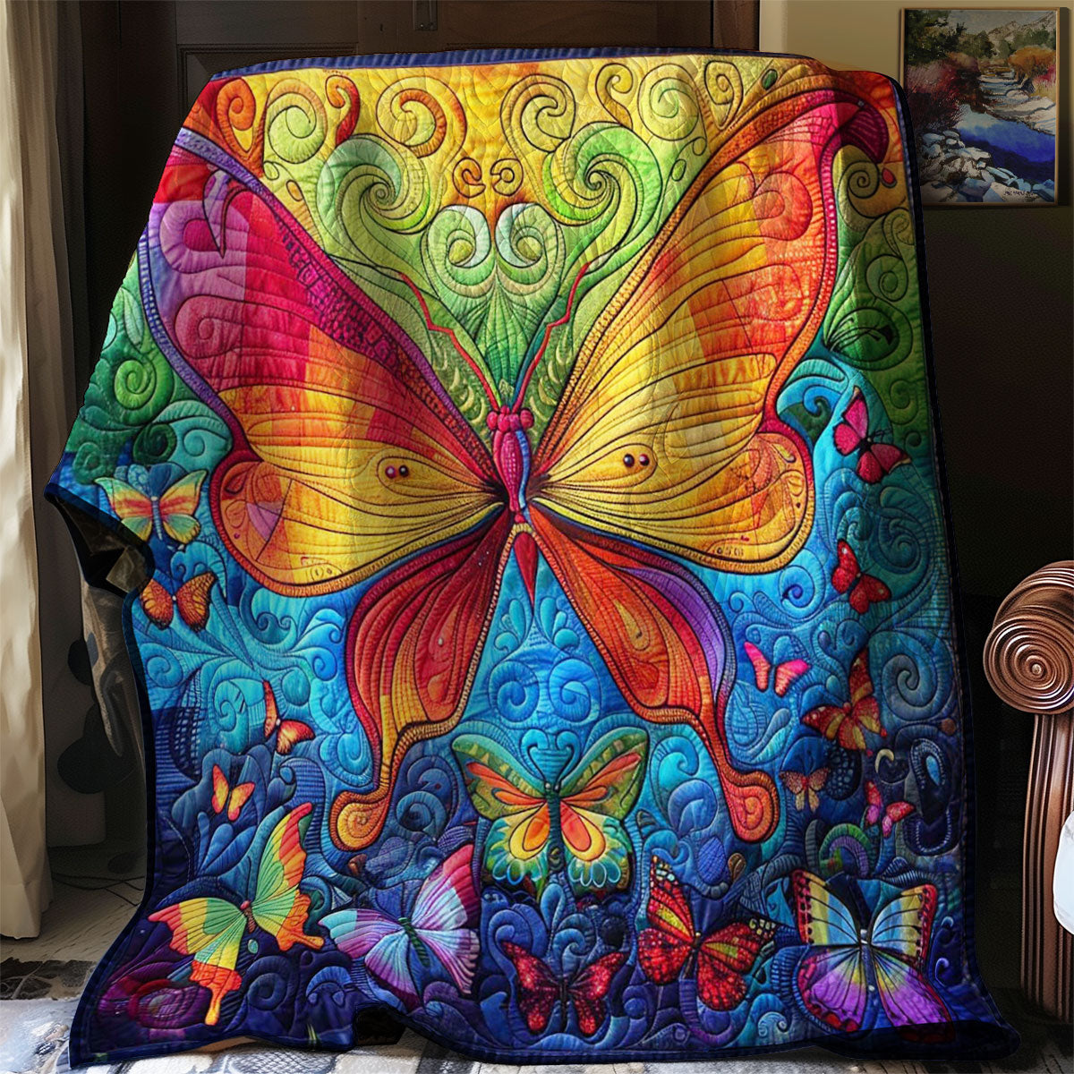 Enchanted Butterfly WJ2208011CL Quilt