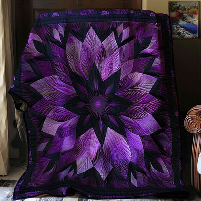 Feathered Flower WJ1608012CL Quilt