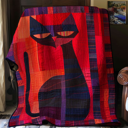 Feline Silhouettes WJ1908012CL Quilt