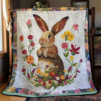 Flower Rabbit WJ2908007CL Quilt