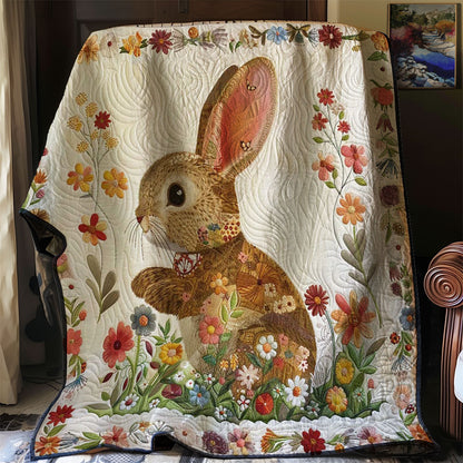 Flower Rabbit WJ3008016CL Quilt