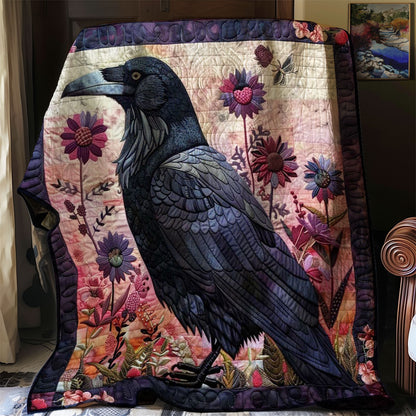 Flower Raven WJ0609009CL Quilt