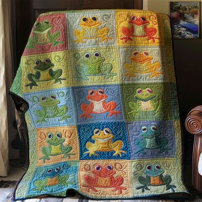 Frogs WJ2108015CL Quilt