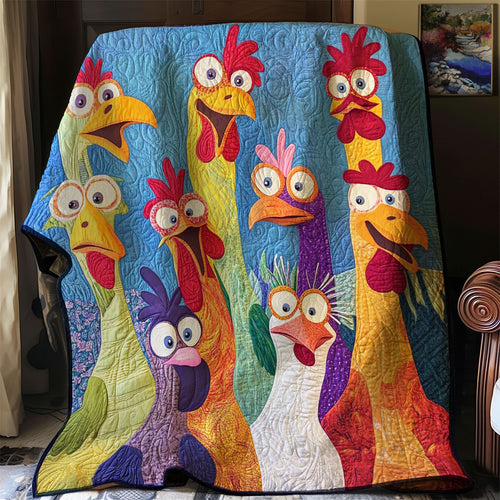 Funny Chicken WJ0808014CL Quilt