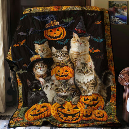 Halloween Cat WJ2908009CL Quilt