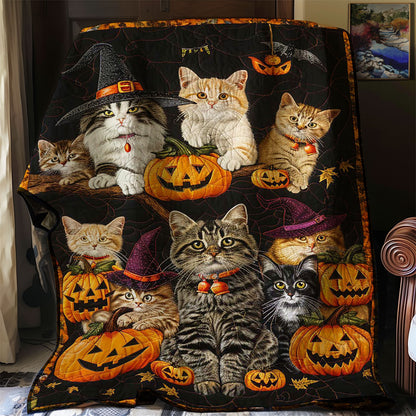 Halloween Cat WJ2908011CL Quilt