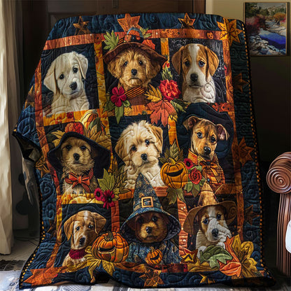 Halloween Puppies WJ0509016CL Quilt