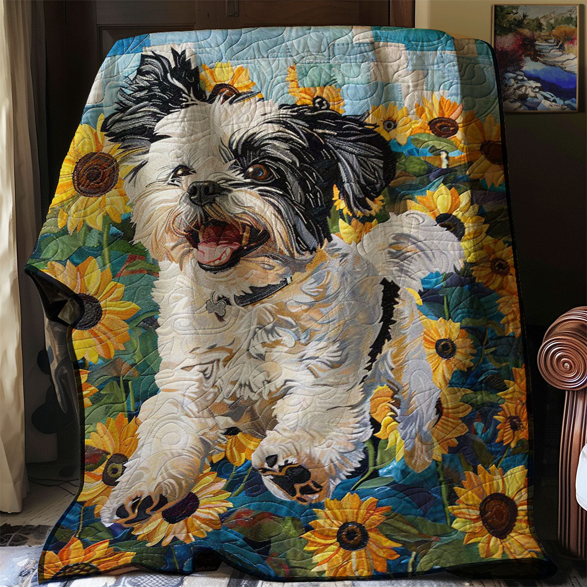 Happy Puppy WJ1008023CL Quilt