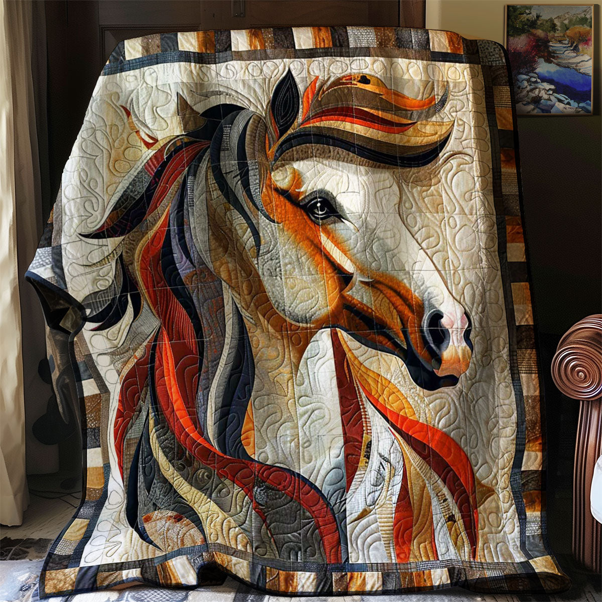 Horse Lovers WJ0509017CL Quilt