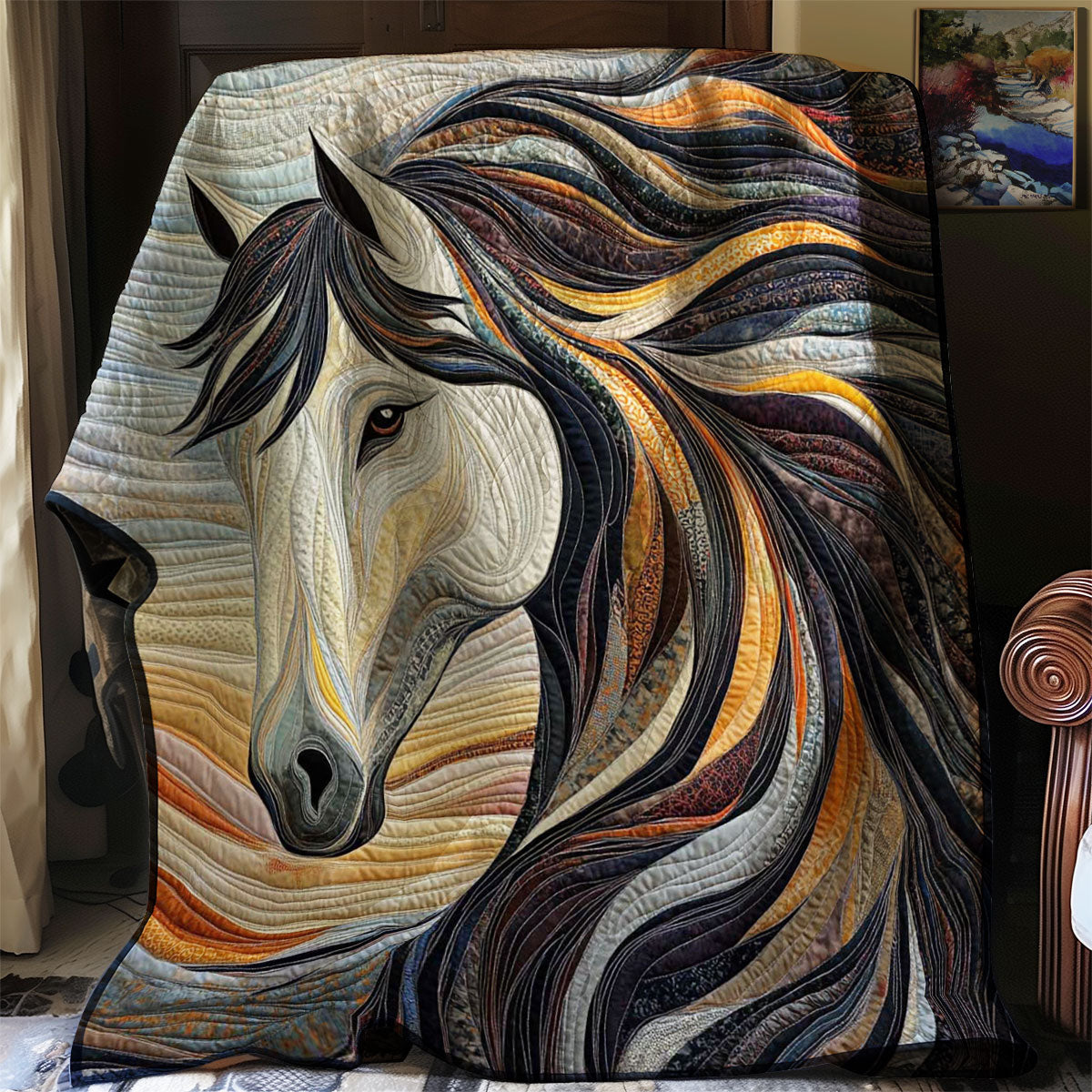 Horse Lovers WJ2108018CL Quilt