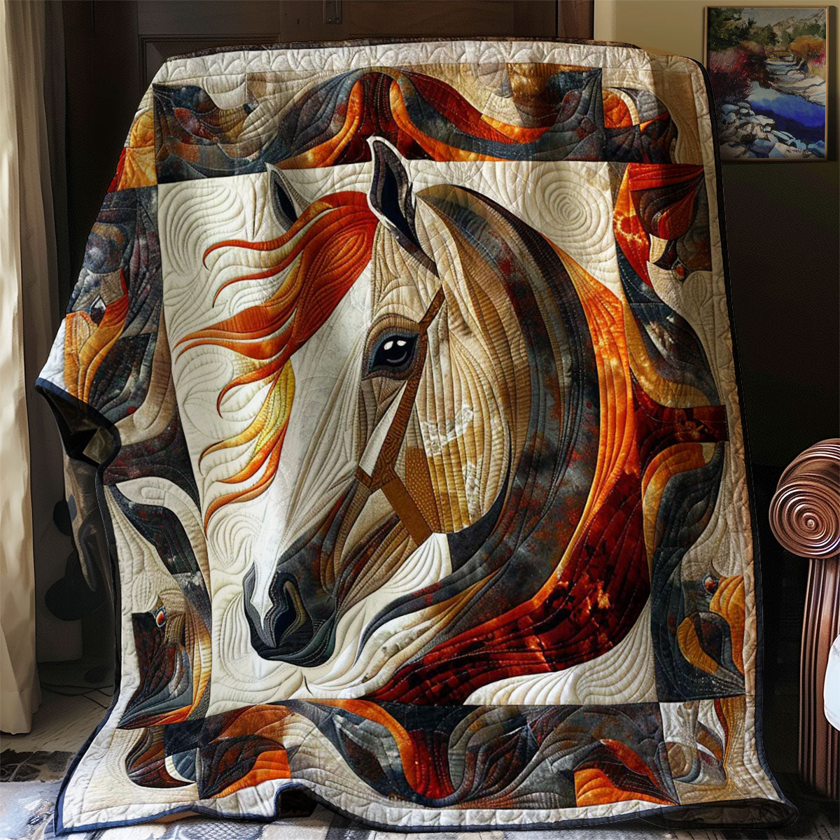 Horse Lovers WJ2708018CL Quilt