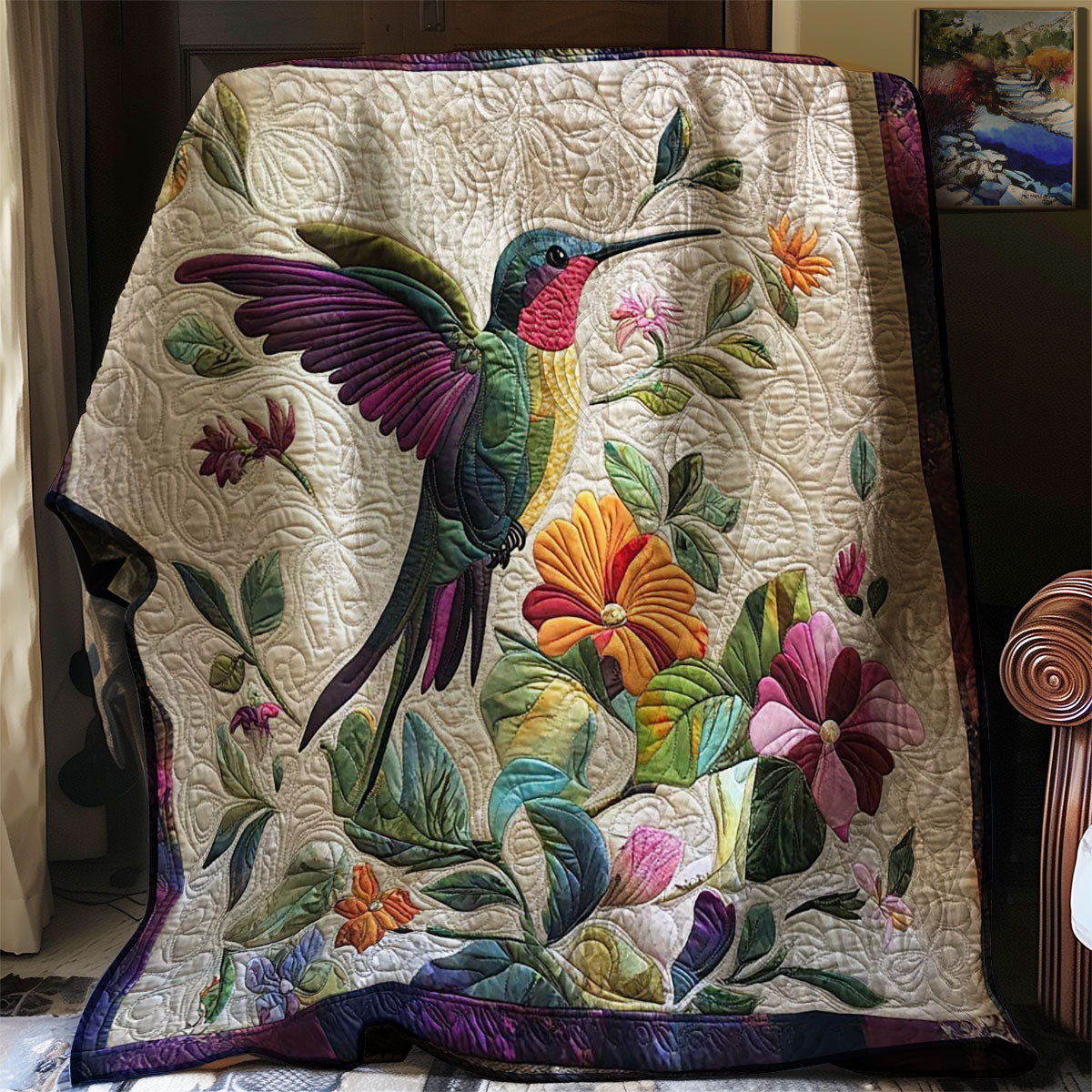 Hummingbird WJ0708020CL Quilt