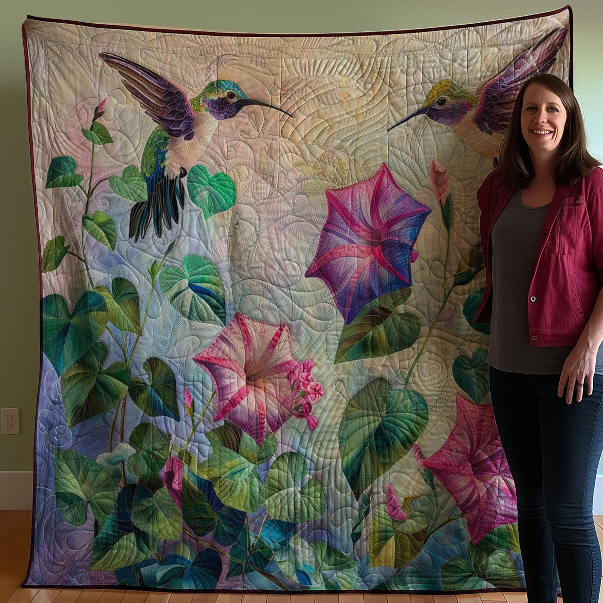 Hummingbird WJ2007028CL Quilt