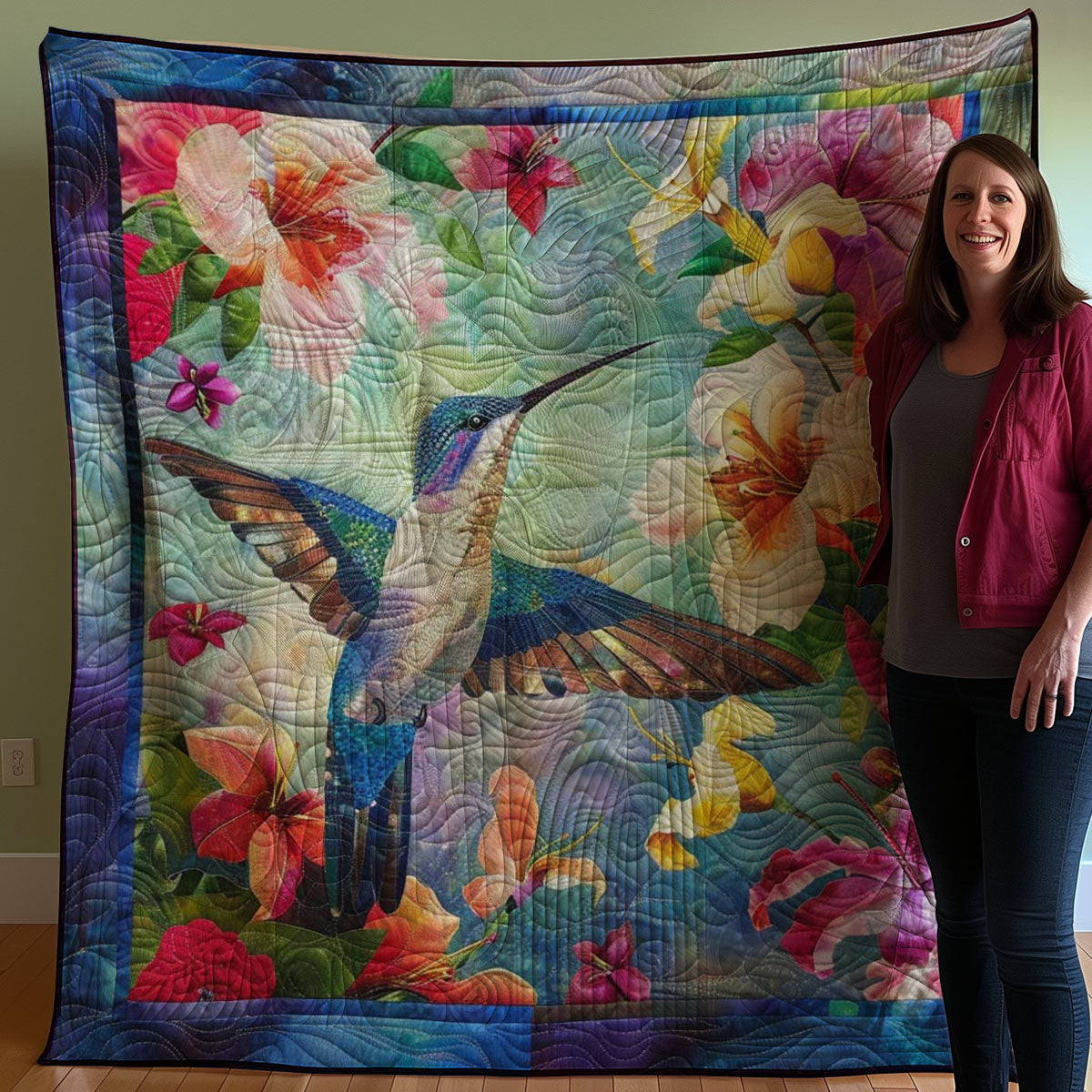 Hummingbird WJ2507023CL Quilt