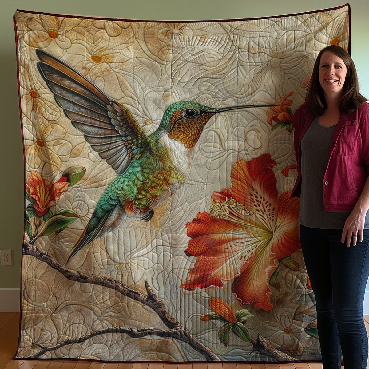 Hummingbird WJ2507024CL Quilt