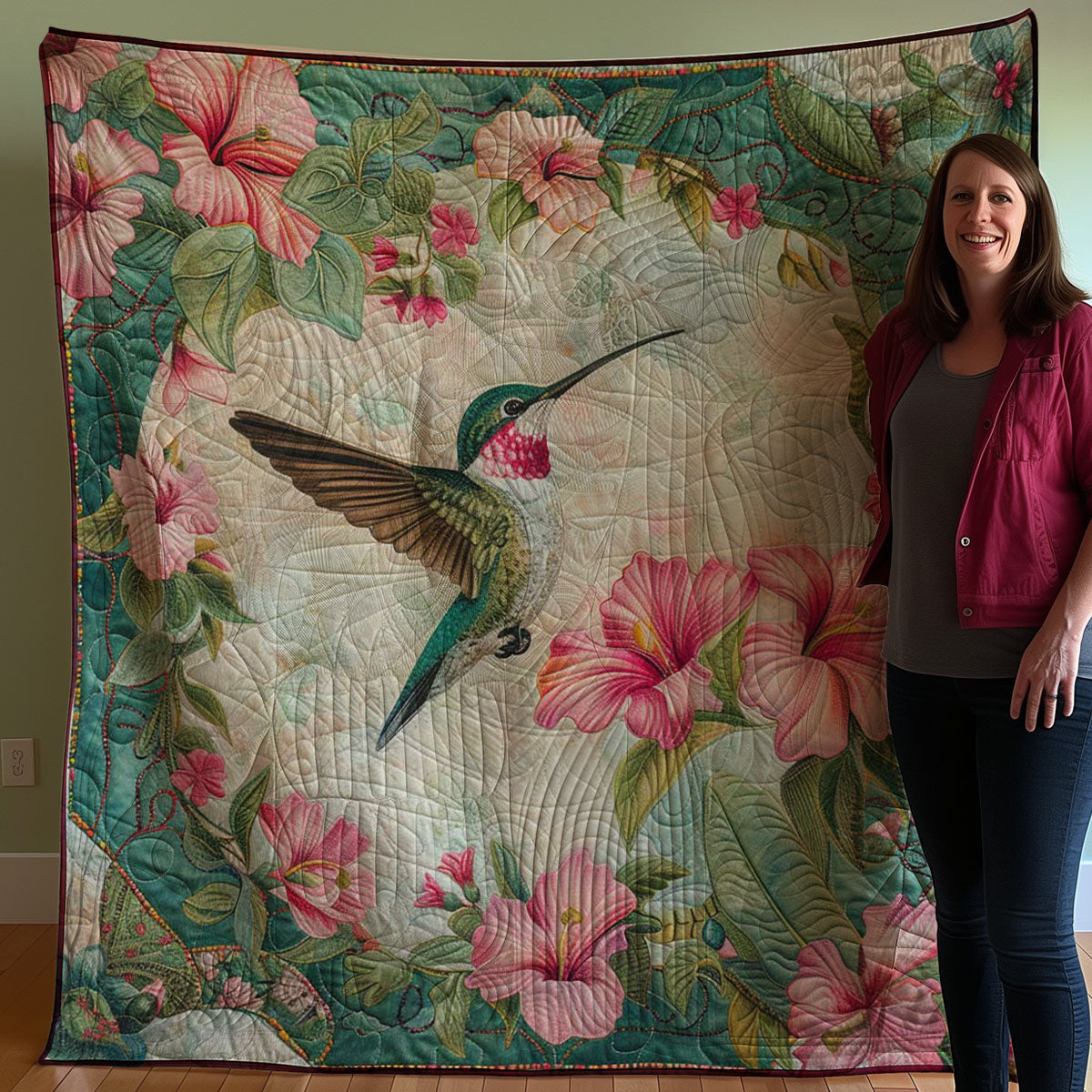 Hummingbird WJ2607014CL Quilt