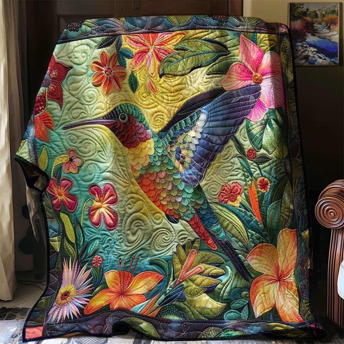 Hummingbird WJ2608017CL Quilt