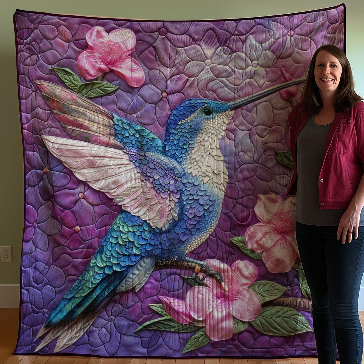 Hummingbird WJ2707025CL Quilt