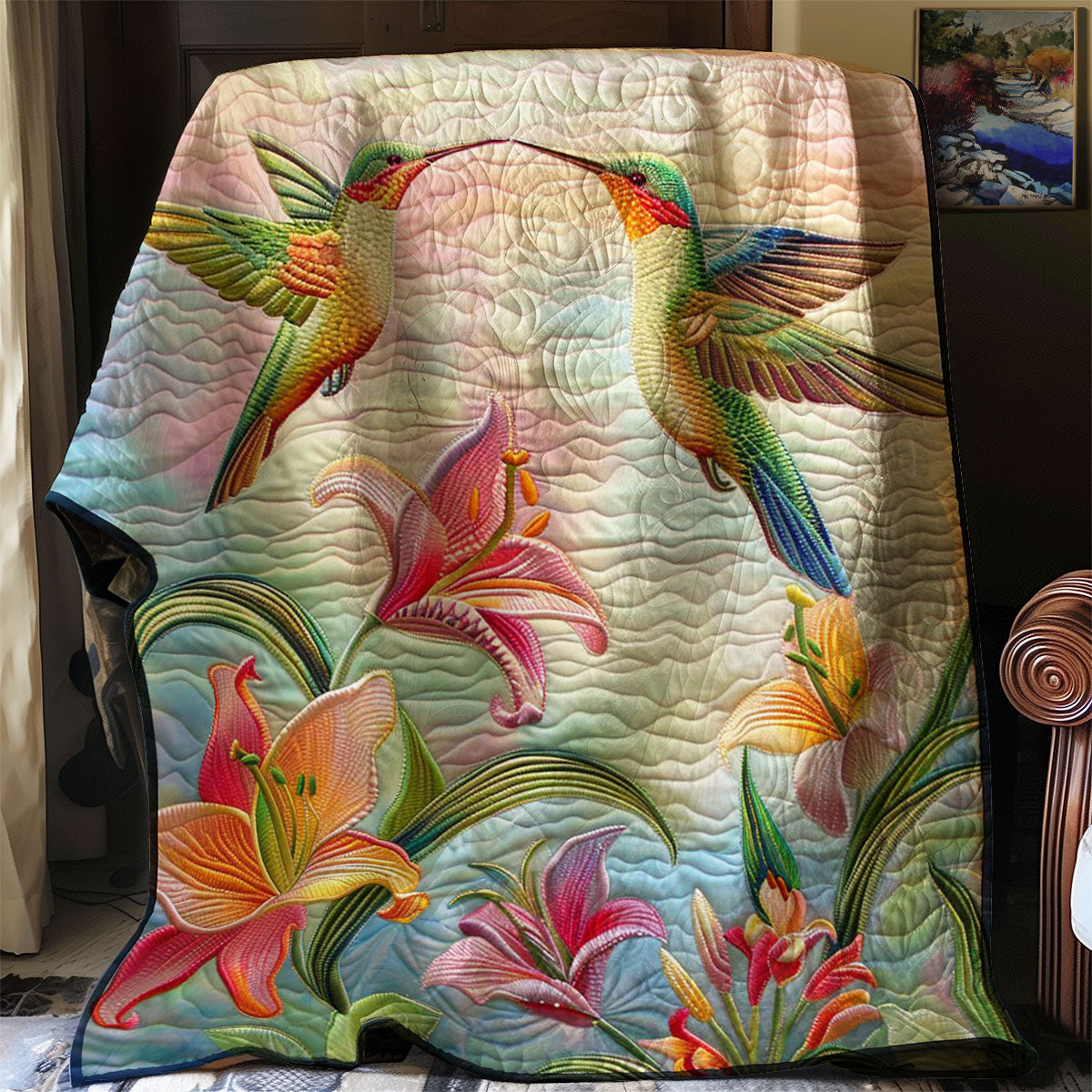 Hummingbird WJ3007031CL Quilt