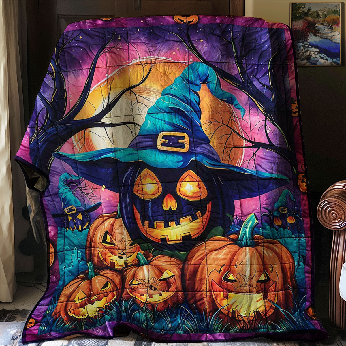Jack-O'-Lantern WJ0609017CL Quilt